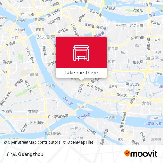 石溪 map