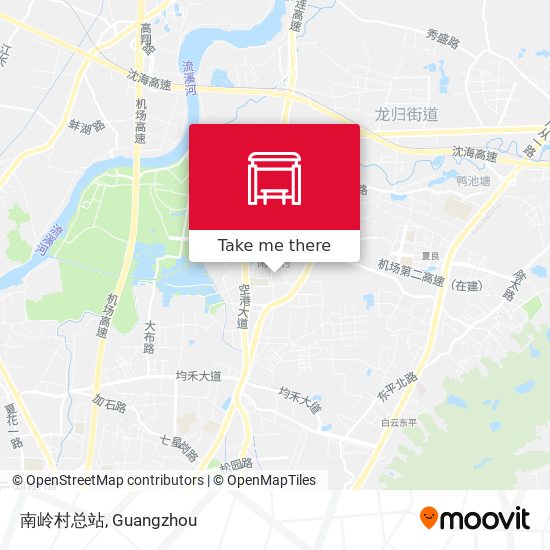 南岭村总站 map