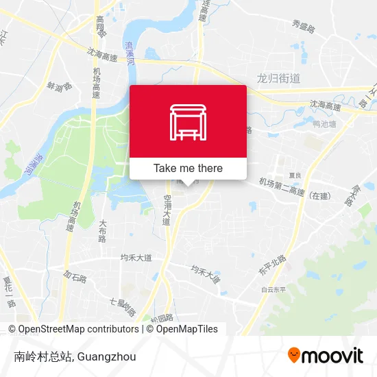 南岭村总站 map
