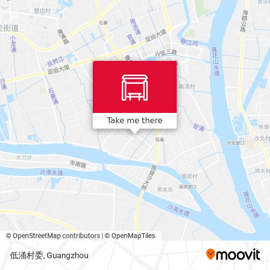 低涌村委 map