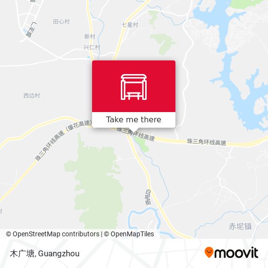 木广塘 map