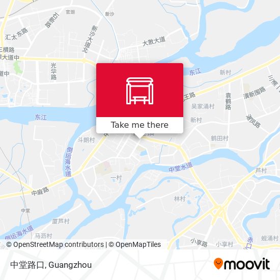 中堂路口 map