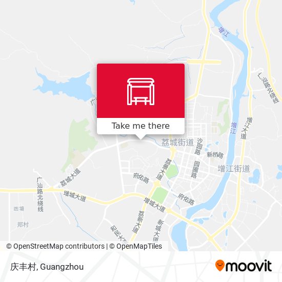 庆丰村 map