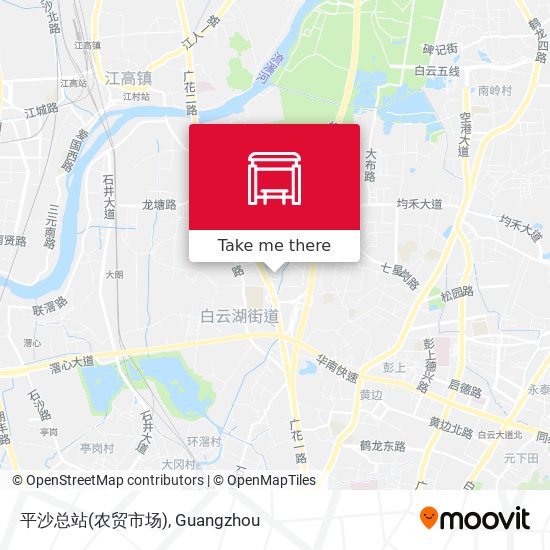 平沙总站(农贸市场) map