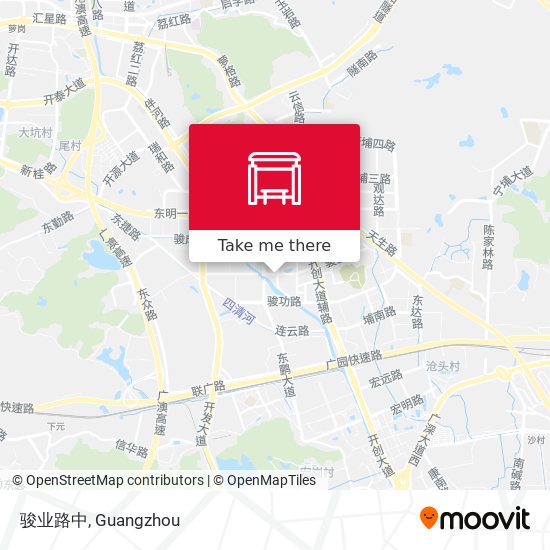 骏业路中 map