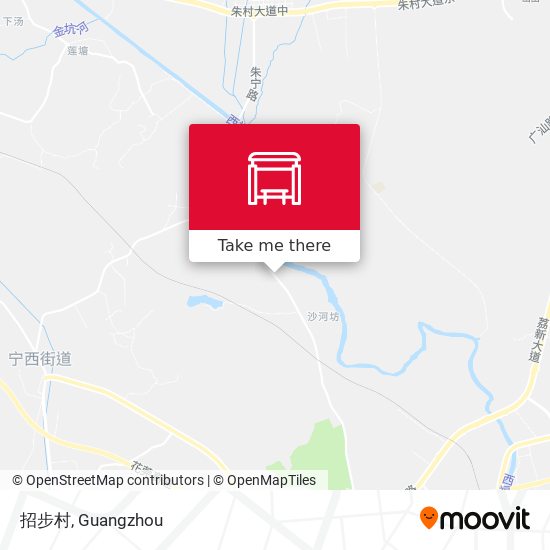 招步村 map
