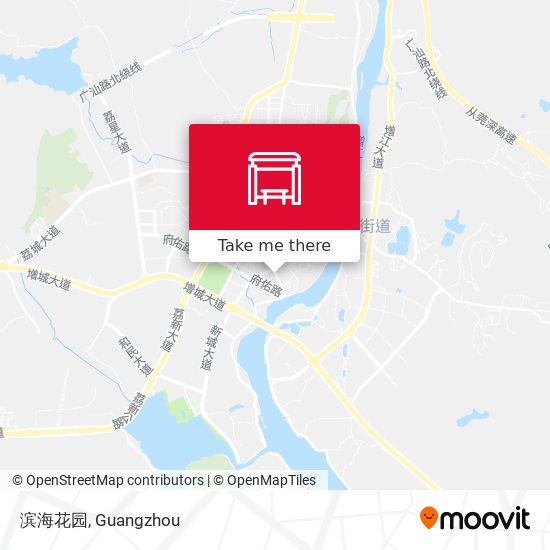 滨海花园 map