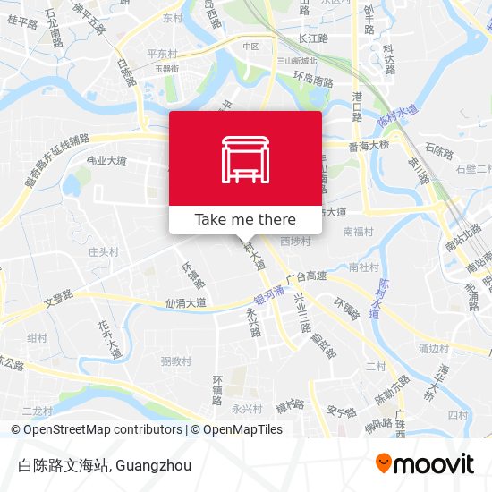 白陈路文海站 map