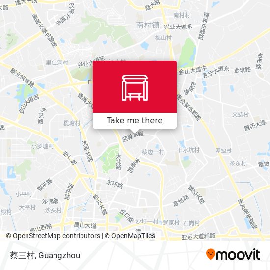 蔡三村 map