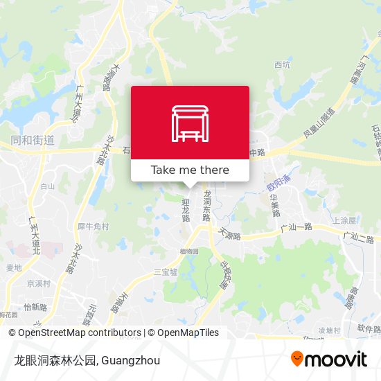 龙眼洞森林公园 map