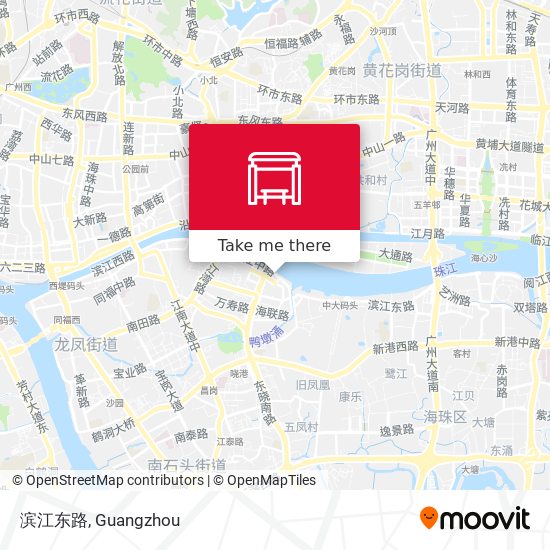 滨江东路 map