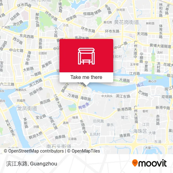 滨江东路 map