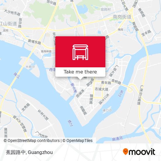 蕉园路中 map