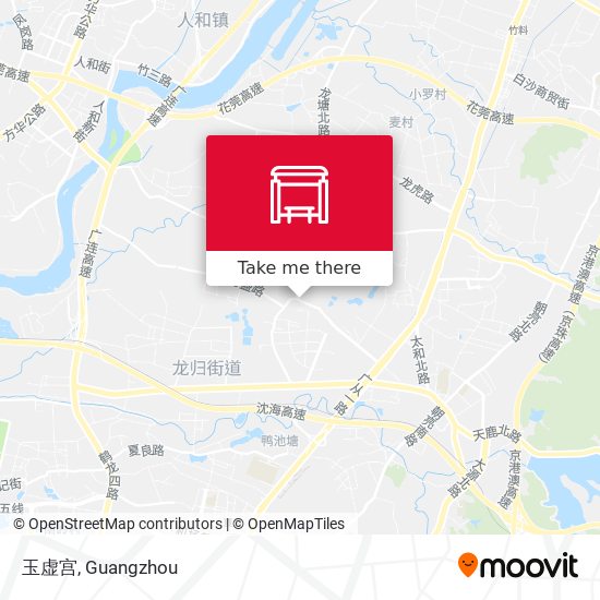 玉虚宫 map