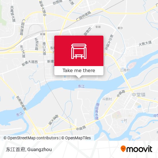 东江首府 map