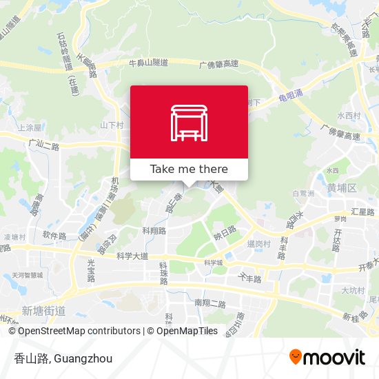 香山路 map