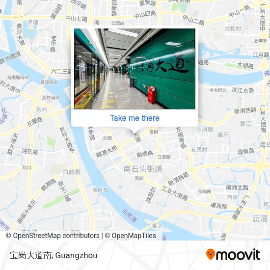 宝岗大道南 map