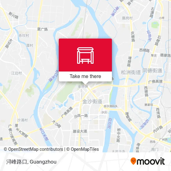 浔峰路口 map