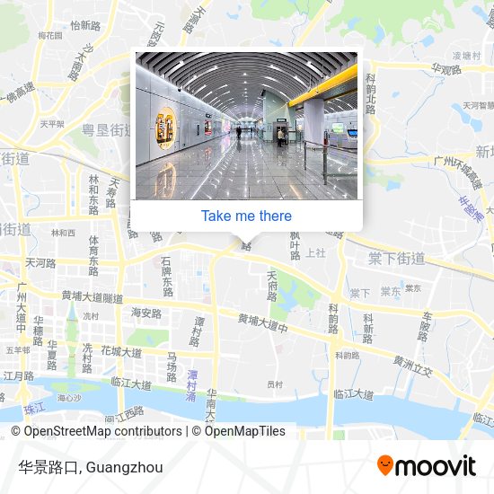 华景路口 map