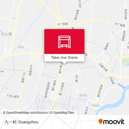 九一村 map