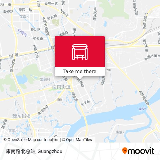 康南路北总站 map