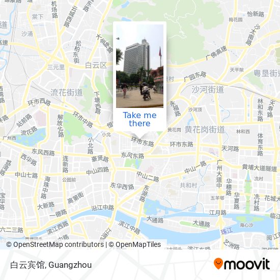 白云宾馆 map