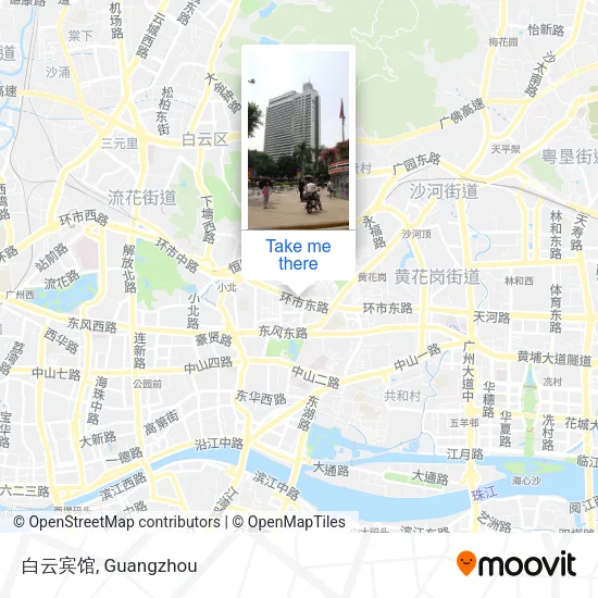 白云宾馆 map
