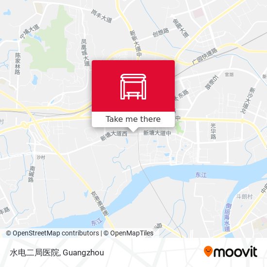 水电二局医院 map