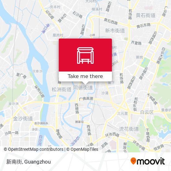 新南街 map