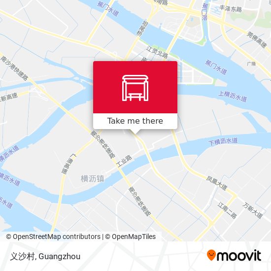 义沙村 map