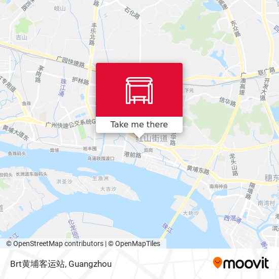 Brt黄埔客运站 map