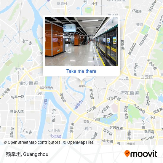 鹅掌坦 map