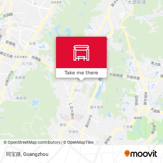 同宝路 map