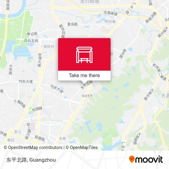 东平北路 map