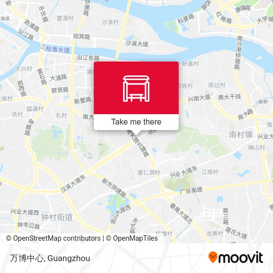 万博中心 map