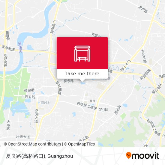 夏良路(高桥路口) map