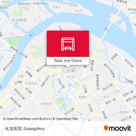 化龙医院 map