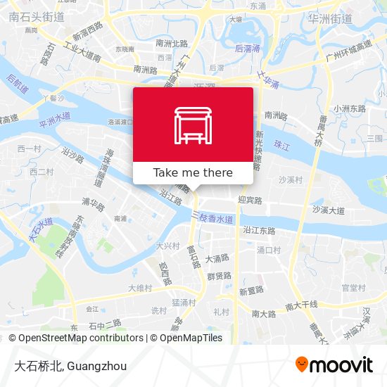 大石桥北 map