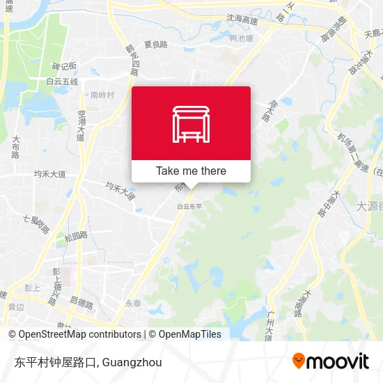 东平村钟屋路口 map