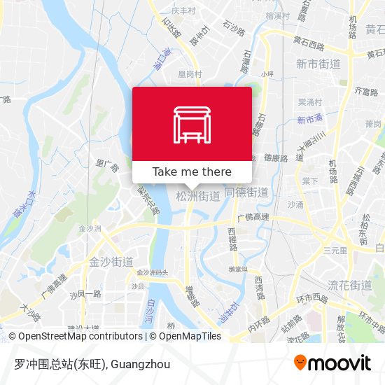罗冲围总站(东旺) map