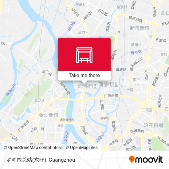 罗冲围总站(东旺) map