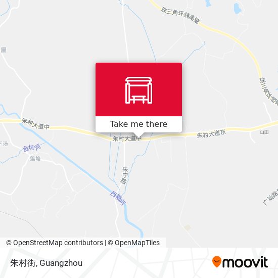 朱村街 map
