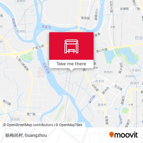杨梅岗村 map