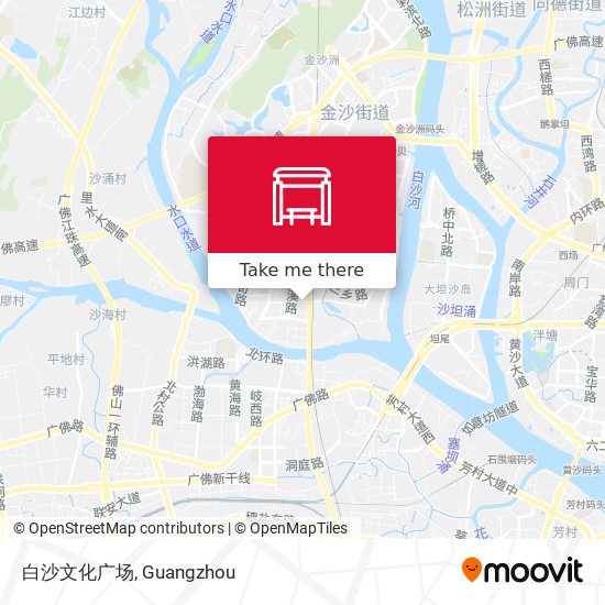 白沙文化广场 map