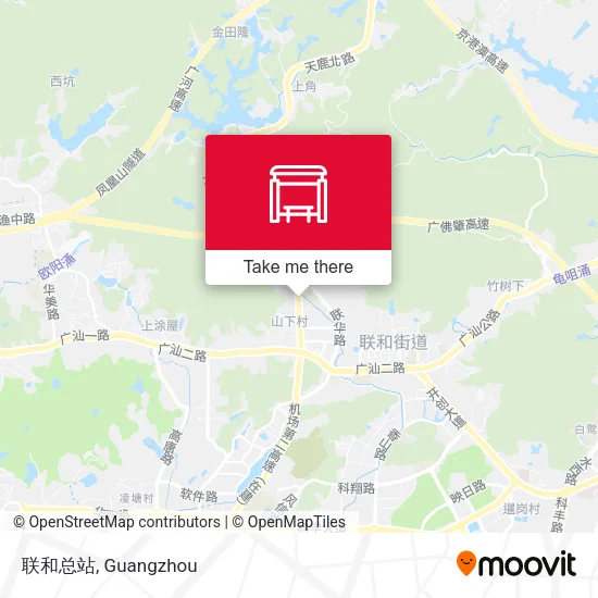 联和总站 map
