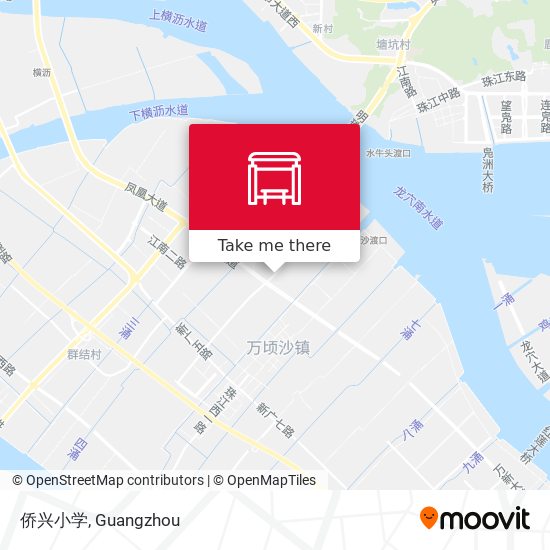 侨兴小学 map