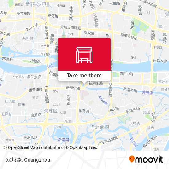 双塔路 map