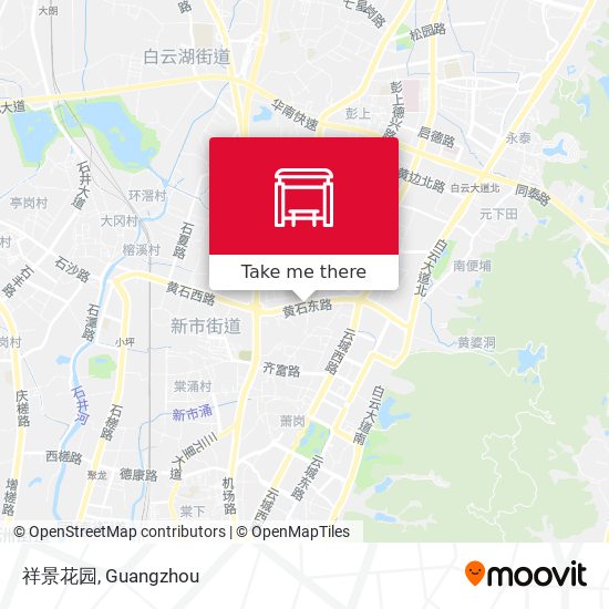 祥景花园 map