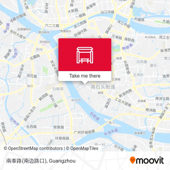 南泰路(南边路口) map