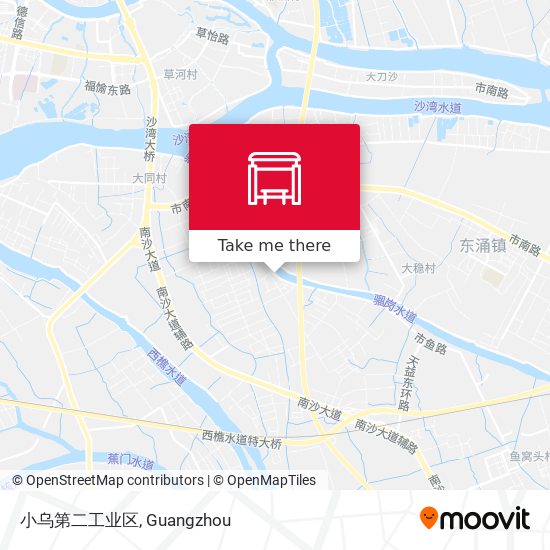 小乌第二工业区 map